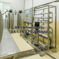 Sistema de limpieza automática del extractor de jugo de fruta